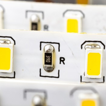 Led лента 12В белая smd5730 60LED/m IP20, 1м