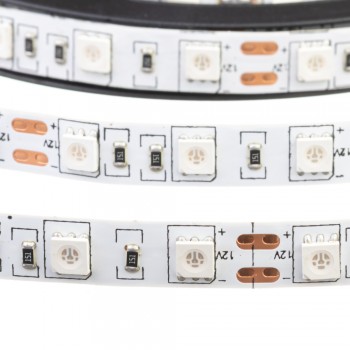 Led лента 12В синяя smd5050 60LED/m IP65, 1м