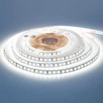 Светодиодная лента 12в белая холодная AVT New smd3528 120led/м негерметичная, 1м