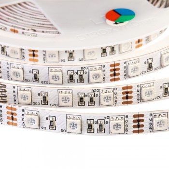 Led лента rgb 12В Motoko smd5050 60LED/m IP20, 1м
