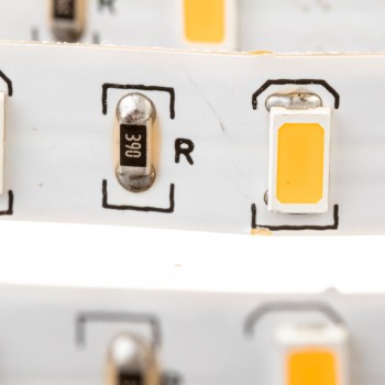 Led лента 12В белая теплая smd5730 60LED/m IP20, 1м