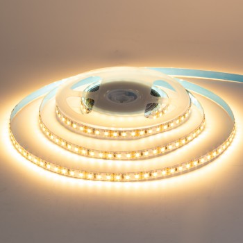 Led лента 12В белая теплая AVT-Prof smd2835 120LED/m IP20, 1м