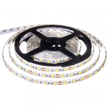 Led лента 12В белая smd5050 60LED/m IP65, 1м