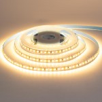 Светодиодная лента теплая белая 12V AVT smd2835 168LED/м IP20