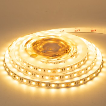 Led лента 12В теплая белая Motoko smd5050 60LED/m IP20, 1м