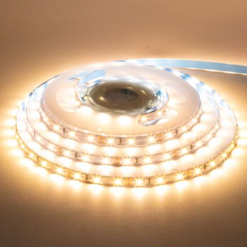 Led лента 12В белая теплая AVT-Prof smd2835 60LED/m IP20, 1м