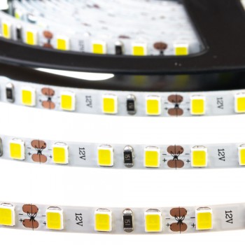 Led лента 12В нейтральная белая AVT smd2835 120LED/m IP20, 1м