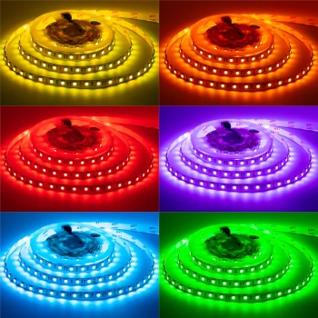 Led лента rgb 12В Motoko smd5050 60LED/m IP20, 1м