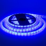 Led лента 12В синяя smd5050 60LED/m IP65, 1м