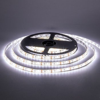 Led лента 12В нейтральная белая AVT smd3528 60LED/m IP20, 1м