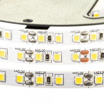Led лента 12В теплая белая Motoko smd2835 120LED/m IP20, 1м