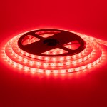 Led лента 12В красная smd2835 60LED/m IP20, 1м
