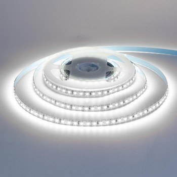 Светодиодная лента холодная белая 12V AVT smd2835 168LED/м IP20