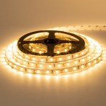 Led лента 12В белая теплая smd5730 60LED/m IP20, 1м