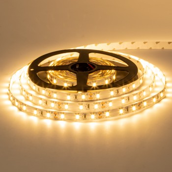 Led лента 12В белая теплая smd5730 60LED/m IP20, 1м