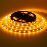 Led лента 12В желтая smd2835 60LED/m IP20, 1м