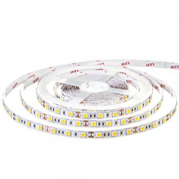 Led лента 12В теплая белая Motoko smd5050 60LED/m IP20, 1м