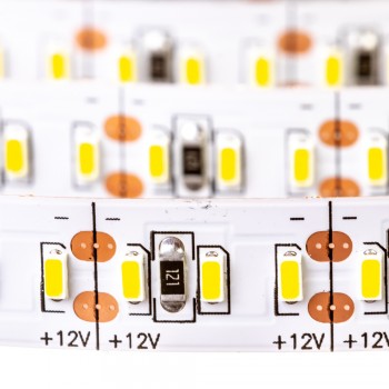 Led лента 12В белая AVT smd3014 204LED/m IP20, 1м