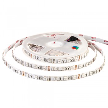 Led лента rgb 12В Motoko smd5050 60LED/m IP20, 1м