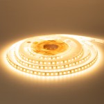 Led лента 12В теплая белая Motoko smd2835 120LED/m IP20, 1м