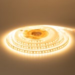 Led лента 12В теплая белая smd2835 120LED/m IP65, 1м