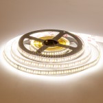 Led лента 12В AVT теплая белая smd3014 204LED/m IP20, 1м
