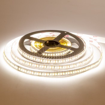 Led лента 12В AVT теплая белая smd3014 204LED/m IP20, 1м