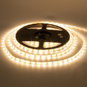 Led лента 12В теплая белая AVT smd2835 60LED/m IP20, 1м