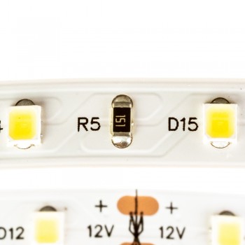 Led лента 12В белая Motoko smd2835 60LED/m IP20, 1м