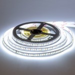 Led лента 12В холодная белая AVT smd2835 204LED/m IP20, 1м