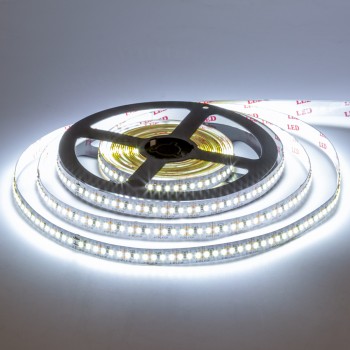 Led лента 12В холодная белая AVT smd2835 204LED/m IP20, 1м