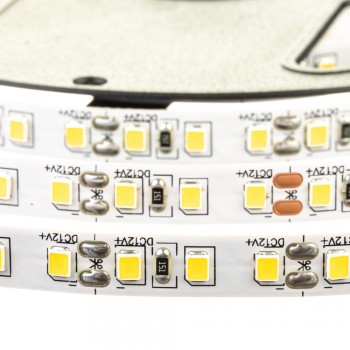 Led лента 12В белая теплая AVT-New smd2835 120LED/m IP65, 1м