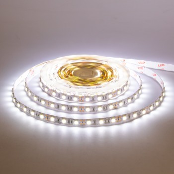 Led лента 12В белая AVT smd5050 60LED/m IP20, 1м