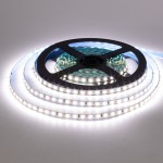 Led лента 12В нейтральная белая AVT smd2835 120LED/m IP20, 1м