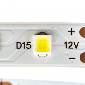 Led лента 12В нейтральная белая AVT smd3528 60LED/m IP20, 1м
