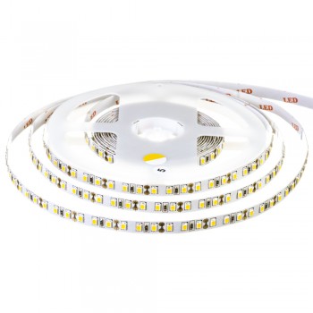 Светодиодная лента 12в белая теплая New smd3528 120led/м негерметичная, 1м