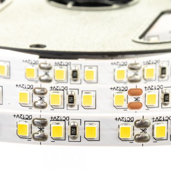 Led лента 12В теплая белая AVT smd2835 120LED/m IP65, 1м