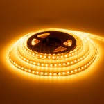 Led лента 12В желтая AVT smd3528 120LED/m IP20, 1м