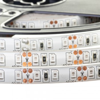 Led лента 12В красная smd2835 120LED/m IP65, 1м