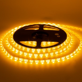 Светодиодная лента 12в желтая AVT smd3528 60led/м негерметичная, 1м