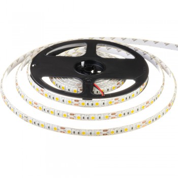 Led лента 12В теплая белая smd5050 60LED/m IP65, 1м