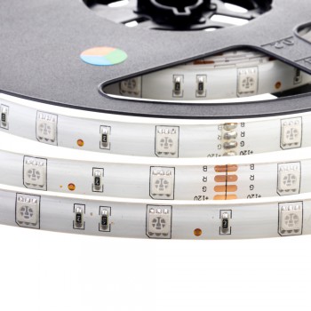 Led лента 12В rgb smd5050 30LED/m IP65, 1м