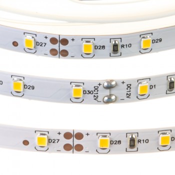 Led лента 12В белая теплая AVT-Prof smd2835 60LED/m IP20, 1м
