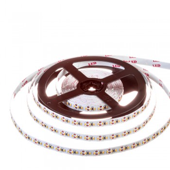Led лента 12В AVT теплая белая smd3014 204LED/m IP20, 1м
