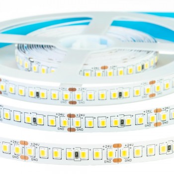 Led лента AVT 24В белая smd2835 168LED/m IP20, 1м