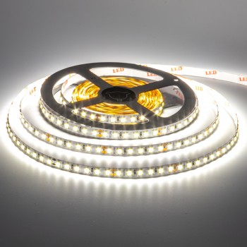 Led лента 24В нейтральная белая AVT smd2835 120LED/m IP20, 1м