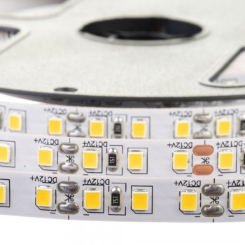 Led лента AVT 24В белая smd2835 126LED/m IP20, 1м