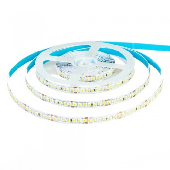 Led лента AVT 24В холодная белая smd2835 168LED/m IP20, 1м
