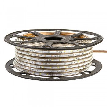 Мигающая led лента Multi-Color 220В smd2835 48LED/m 6W IP65, 1м