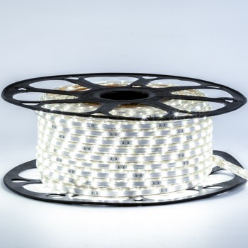 Led лента 220В белая smd2835 48LED/m 6W IP65, 1м